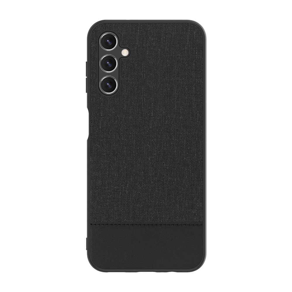 Tagakaaned iLike Samsung Galaxy A14 5G Plastic Leather Back Cover Black