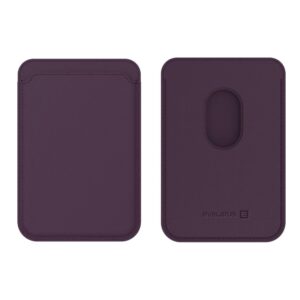 Case universal pocket Evelatus Universal iPhone Genuine leather wallet with MagSafe Deep Purple