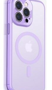 Tagakaaned Evelatus Apple iPhone 14 Pro Max Hybird Case Whith Magsafe and Camera Protection PC+TPU Purple