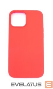 Nugarėlės dėklai Evelatus Apple iPhone 12 mini Premium Soft Touch Silicone Case Bright Red
