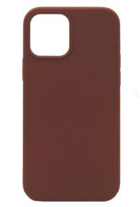 Nugarėlės dėklai Evelatus Apple iPhone 12/12 Pro Premium Soft Touch Silicone Case Dark Coffee