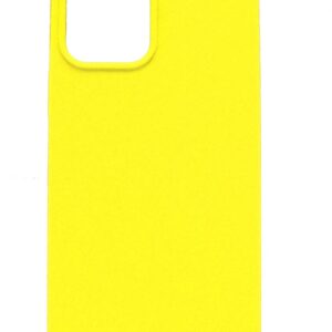 Tagakaaned Evelatus Apple iPhone 12/12 Pro Premium Soft Touch Silicone Case Lemon Yellow