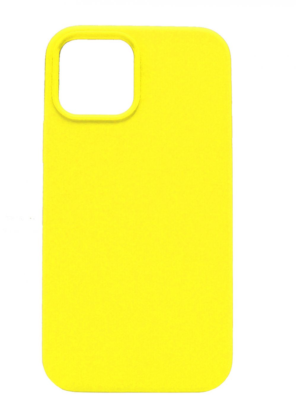 Tagakaaned Evelatus Apple iPhone 12/12 Pro Premium Soft Touch Silicone Case Lemon Yellow
