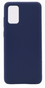 Nugarėlės dėklai Evelatus Samsung Galaxy Note 20 Premium Soft Touch Silicone Case Midnight Blue