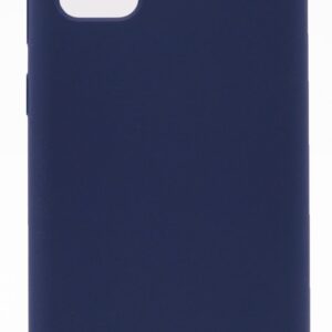 Back panel cover Evelatus Samsung Galaxy S21 Plus Premium Soft Touch Silicone Case Midnight Blue
