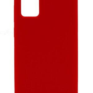 Back panel cover Evelatus Samsung Galaxy Note 20 Premium Soft Touch Silicone Case Red