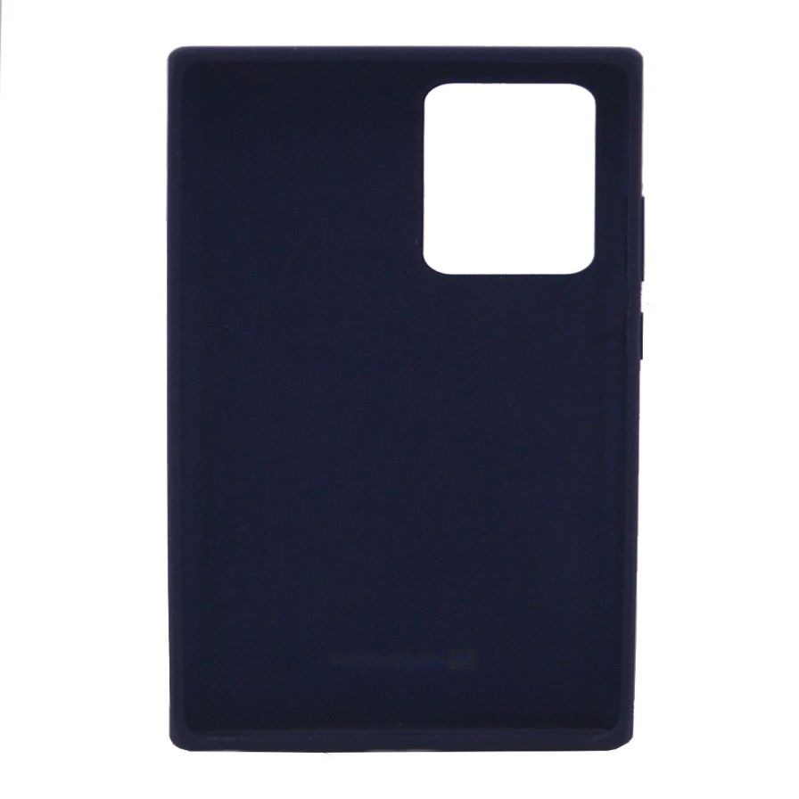 Back panel cover Evelatus Samsung Galaxy Note 20 Ultra Premium Soft Touch Silicone Case Midnight Blue