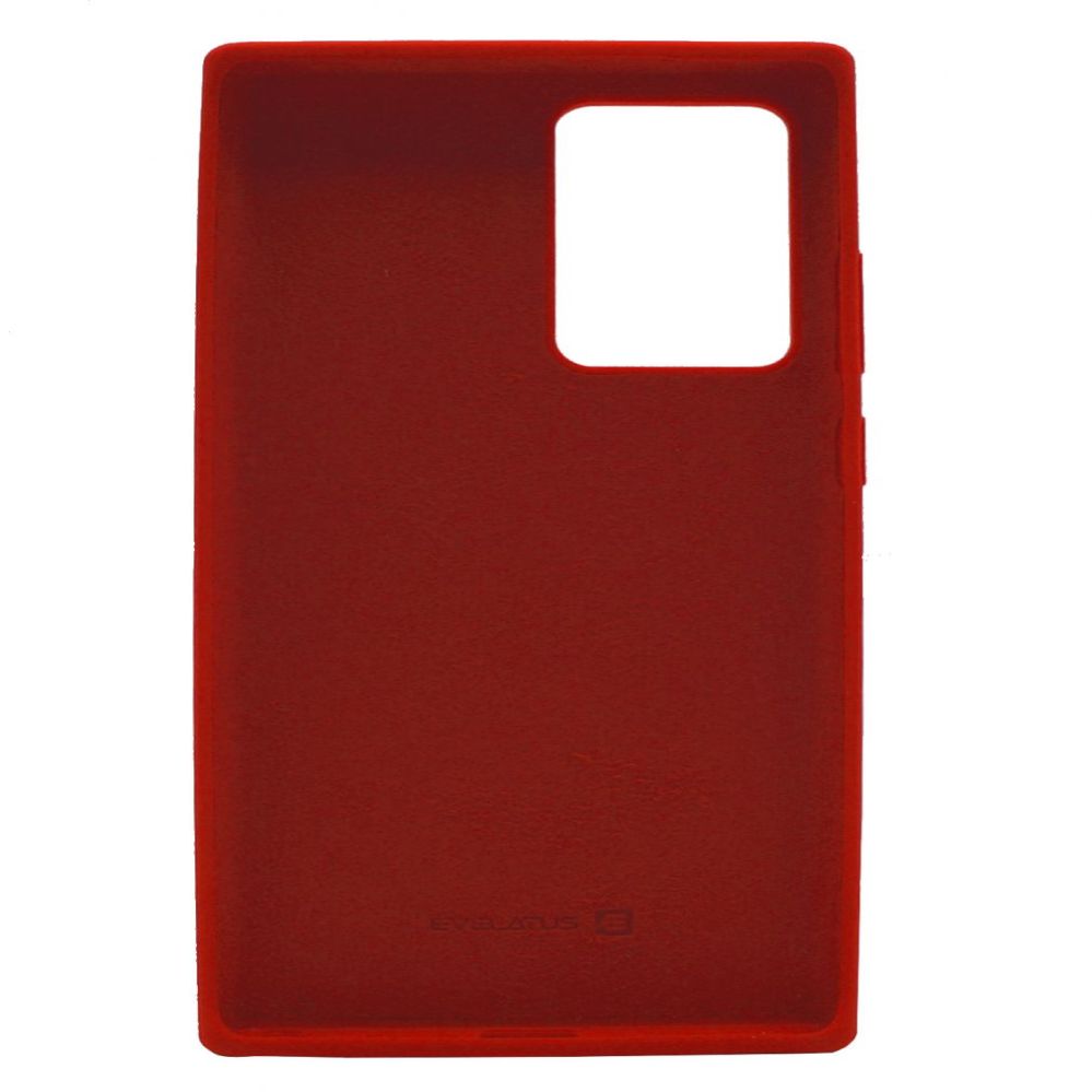 Tagakaaned Evelatus Samsung Galaxy Note 20 Ultra Premium Soft Touch Silicone Case Red
