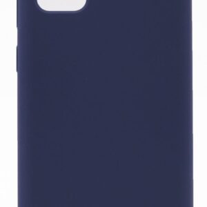 Back panel cover Evelatus Samsung Galaxy S20 Premium Soft Touch Silicone Case Midnight Blue