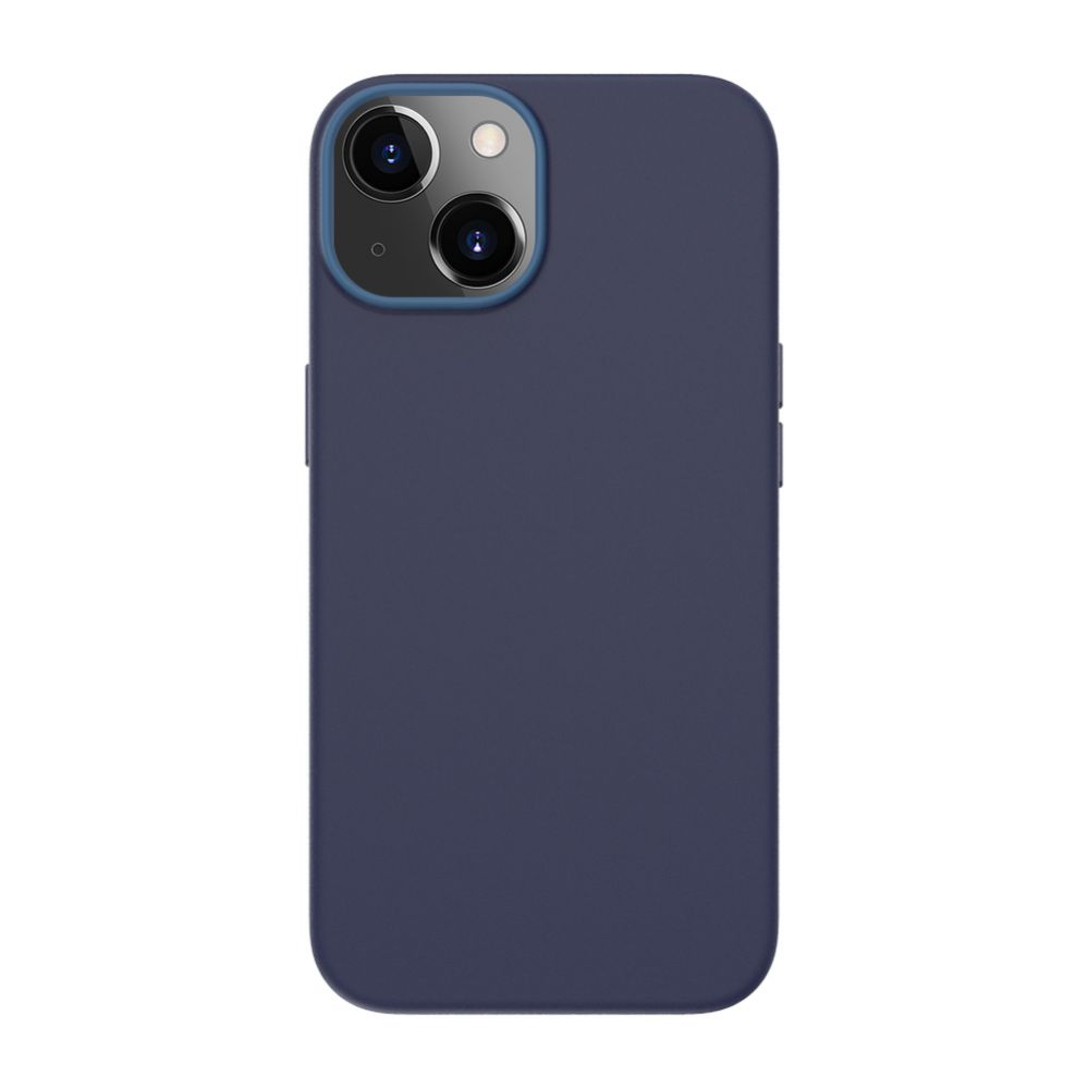 Back panel cover Evelatus Apple iPhone 13 Premium Magsafe Soft Touch Silicone Case Blue