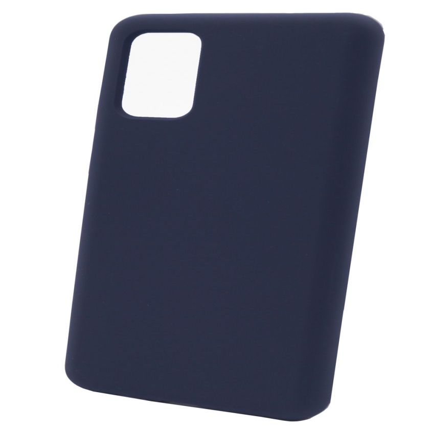 Tagakaaned Evelatus Huawei P40 Premium Soft Touch Silicone Case Midnight Blue
