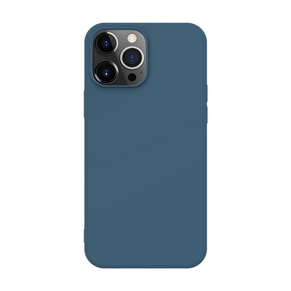 Back panel cover iLike Apple iPhone 14 Pro Nano Silicone case Midnight Blue