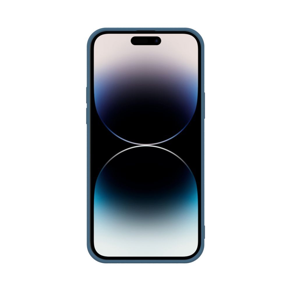 Back panel cover iLike Apple iPhone 14 Pro Nano Silicone case Midnight Blue