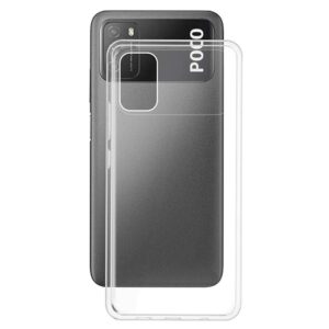 Nugarėlės dėklai Evelatus Xiaomi POCO M3 Clear Silicone Case 1.5mm TPU Transparent