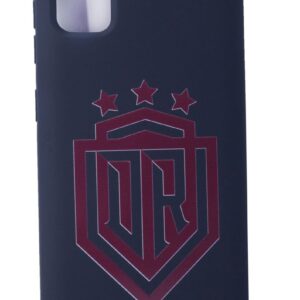 Back panel cover Evelatus  Samsung A41 Soft Touch Silicone Case DR Logo N1 Red Black