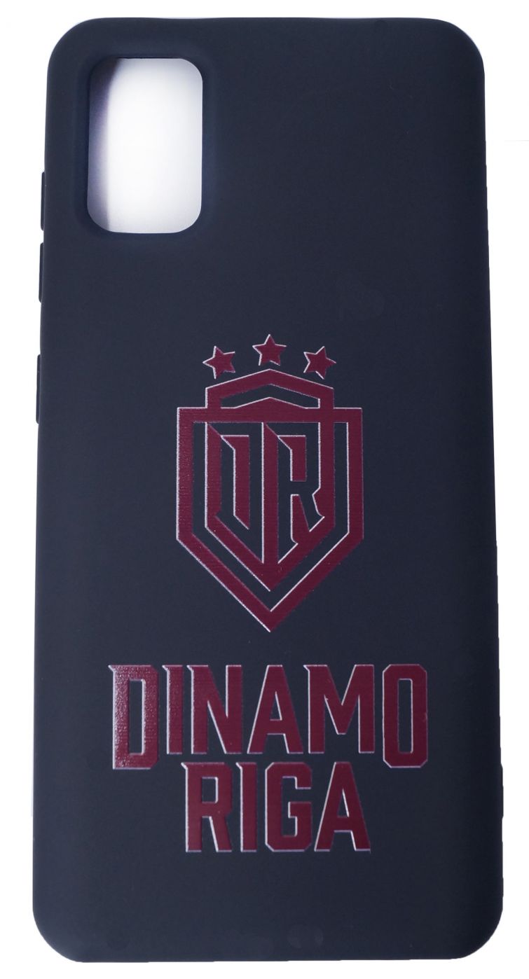 Back panel cover Evelatus Samsung A41 Soft Touch Silicone Case DR Logo N4 Red Black