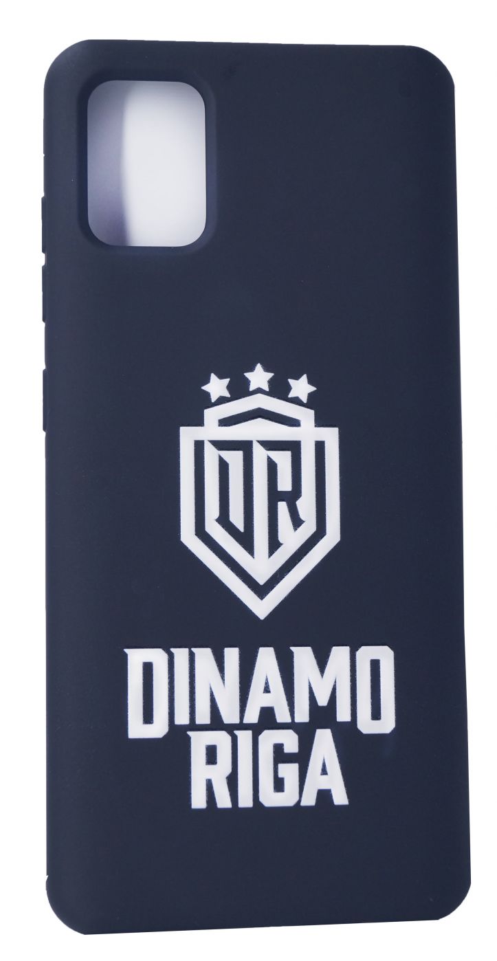 Back panel cover Evelatus Samsung A41 Soft Touch Silicone Case DR Logo N4 White Black