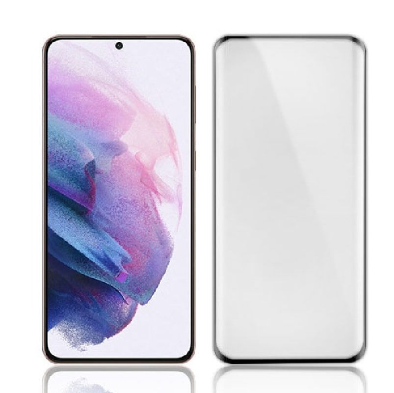 Protective glass Evelatus Samsung Galaxy S21 Plus 2.5D Full Cover Japan Glue Glass Anti-Static