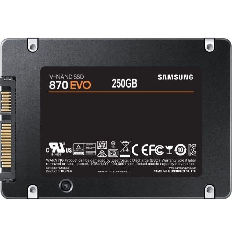 Hard drive SSD Samsung SAMSUNG 870 EVO 250GB SATA3 2.5inch SSD