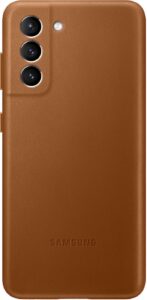 Nugarėlės dėklai Samsung - Galaxy S21 Plus Leather Cover Brown