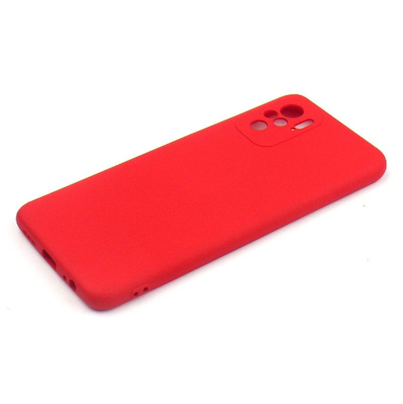 Back panel cover Evelatus Xiaomi Redmi Note 10S/Poco M5s Nano Silicone Case Soft Touch TPU Red
