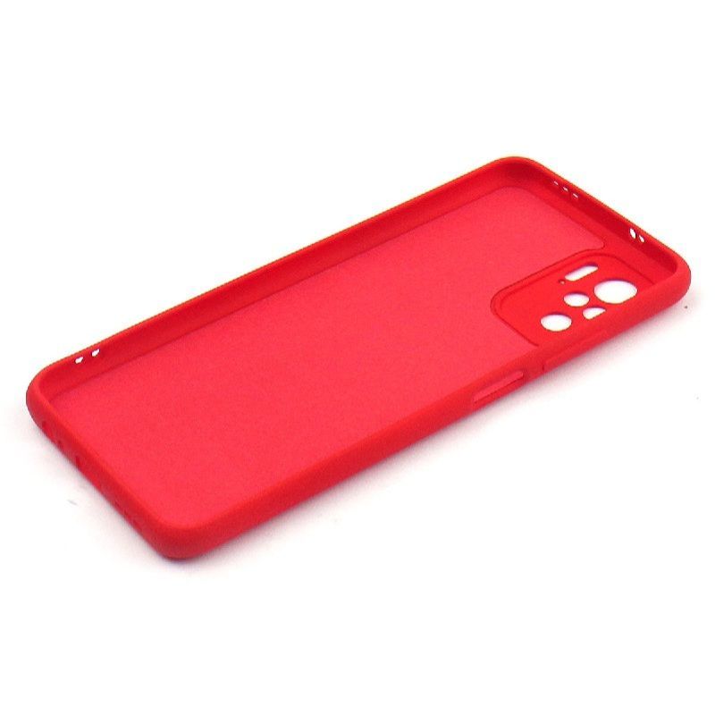 Back panel cover Evelatus Xiaomi Redmi Note 10S/Poco M5s Nano Silicone Case Soft Touch TPU Red