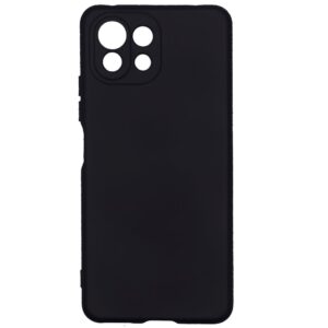 Aizmugurējais vāciņš Evelatus Xiaomi Mi 11 Lite/11 Lite 5G/11 Lite 5G NE Nano Silicone Case Soft Touch TPU Black