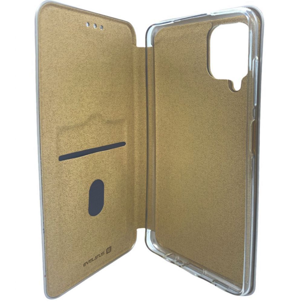 Kaaned - kaaned Evelatus Samsung Galaxy A12 / M12 Book Case Gold
