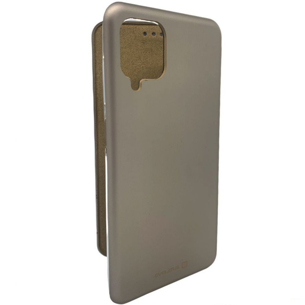 Kaaned - kaaned Evelatus Samsung Galaxy A12 / M12 Book Case Gold