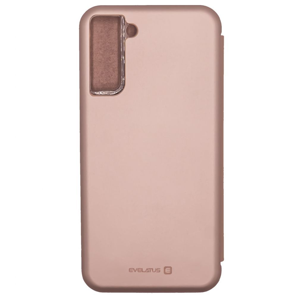 Book case Evelatus Samsung Galaxy S21 Plus Book Case Rose Gold