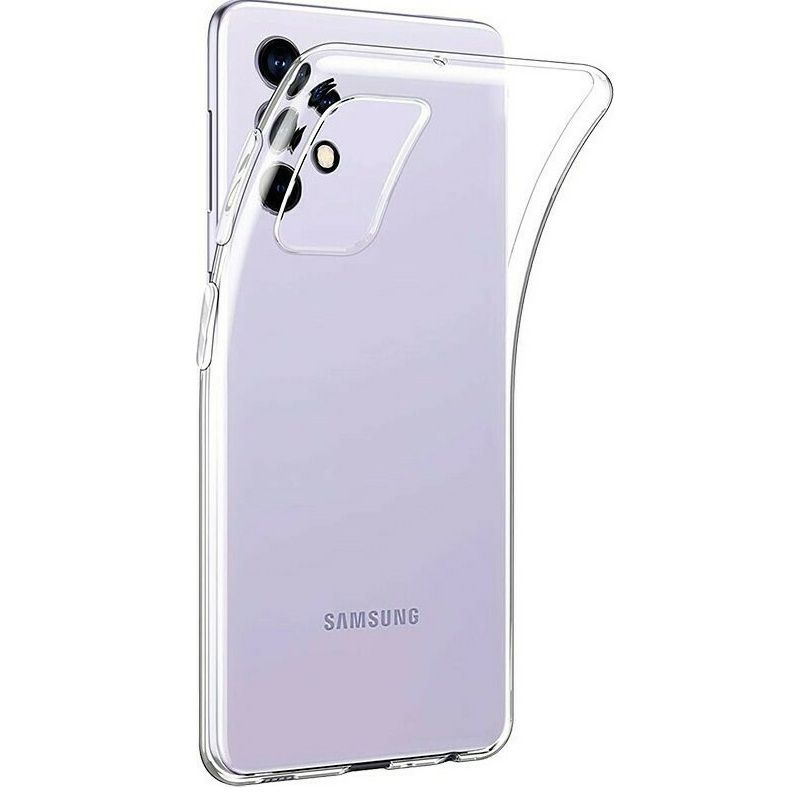 Tagakaaned Evelatus Samsung Galaxy A32 5G / A13 Clear Silicone Case 1.5mm TPU Transparent
