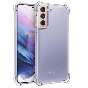 Aizmugurējais vāciņš Evelatus Samsung Galaxy S21 Plus Military Shockproof Silicone Case TPU Transparent