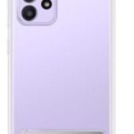 Back panel cover Samsung - Galaxy A72 Clear View Standing Cover Transparent