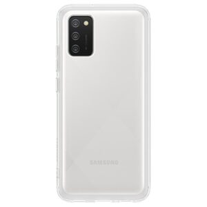 Nugarėlės dėklai Samsung - Galaxy A02S Soft Clear Cover Transparent