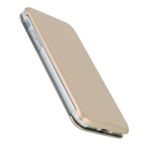 Knygos tipo dėklas dėklai Forever Apple iPhone XR Armor Book Case Gold