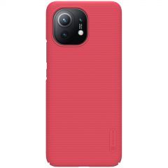 Nugarėlės dėklai Nillkin Xiaomi Mi 11 Super Frosted Cover Bright Red