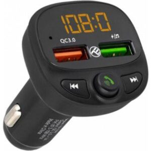 FM modulaator Tellur  Bluetooth FM Transmitter B7 Black