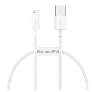 Kabelis Baseus  Superior Cable USB - Lightning 2,4A 0,25 m White