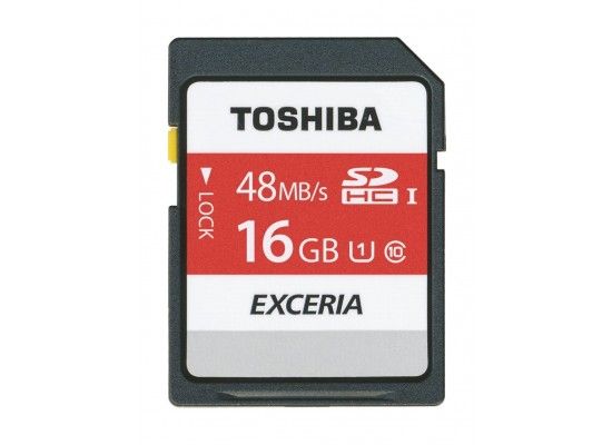 Mälukaardid Toshiba SDHC Class 10 (UHS I) Exceria Type HD 16Gb