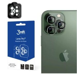 Apsauginiai stiklai 3MK - iPhone 13 Pro/13 Pro Max Lens Protection Pro Alpine Green