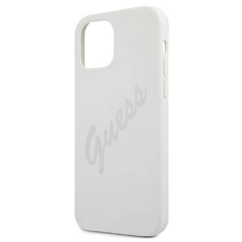 Tagakaaned Guess Apple iPhone 12/12 Pro 6.1 Vintage Case Cream