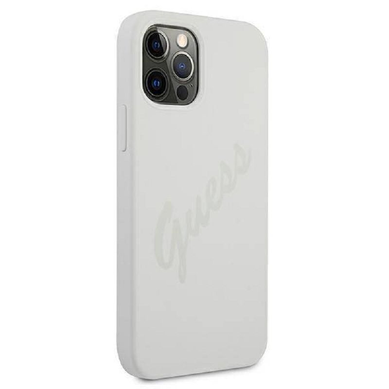 Tagakaaned Guess Apple iPhone 12/12 Pro 6.1 Vintage Case Cream