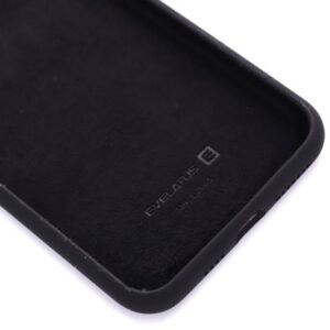 Back panel cover Evelatus Xiaomi Mi 13 Lite Premium Soft Touch Silicone Case Black