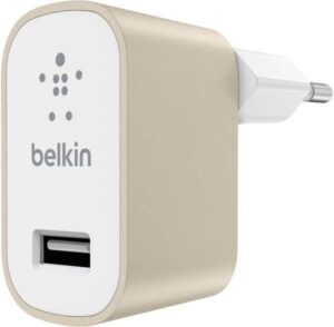 Adapteriai Belkin - Mixit Universal Home Charger 12w Gold