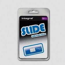 Zibatmiņa Integral  SLIDE INFD32GBSLDBL Blue