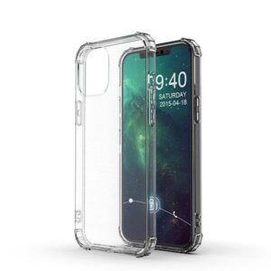Nugarėlės dėklai iLike Apple iPhone 13 6,1 Anti Shock Case Transparent