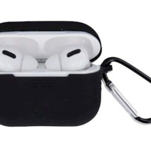 Maciņš austiņām iLike Apple Airpods 3 with hook Case Black
