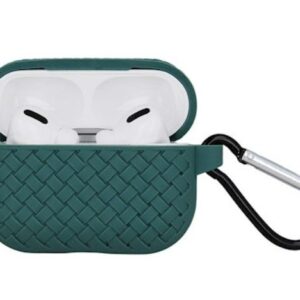 Headphone case iLike Apple Airpods Pro 2 / Airpods Pro Braid case Green