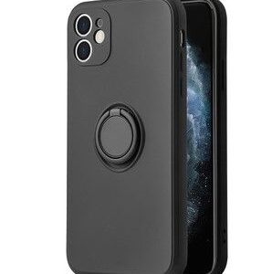 Aizmugurējais vāciņš iLike Apple iPhone 14 SILICONE RING Black