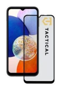 Apsauginiai stiklai Tactical Samsung Galaxy A14 / A14 5G Glass 2.5D Full Glue Black